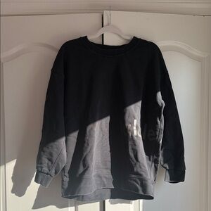 LULULEMON BLACK CREWNECK SWEATSHIRT 6